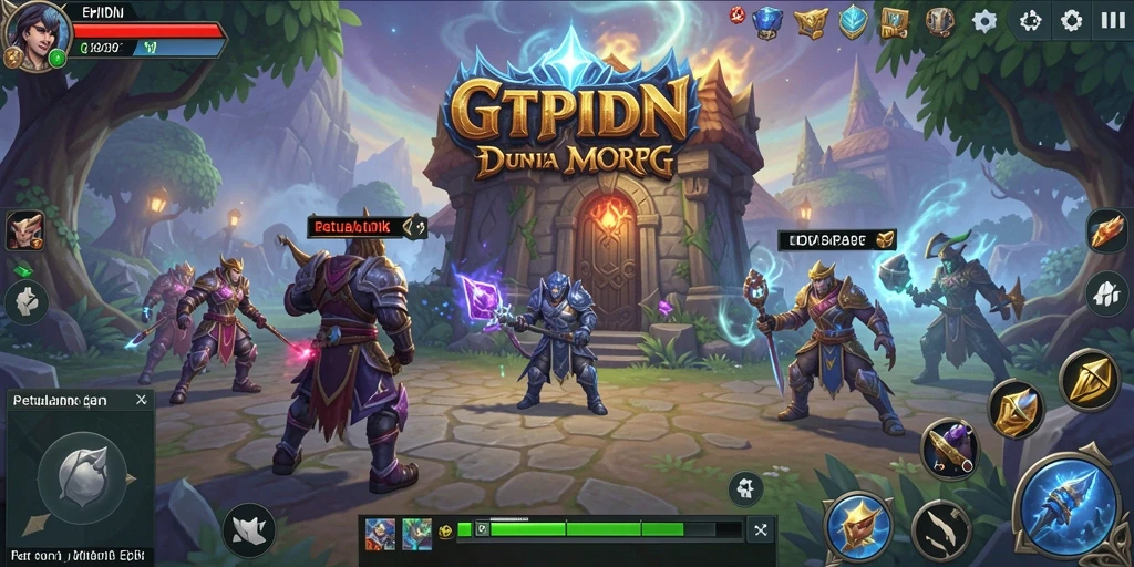 Tampilan gameplay seru dan dinamis di GTPIDN yang memikat.
